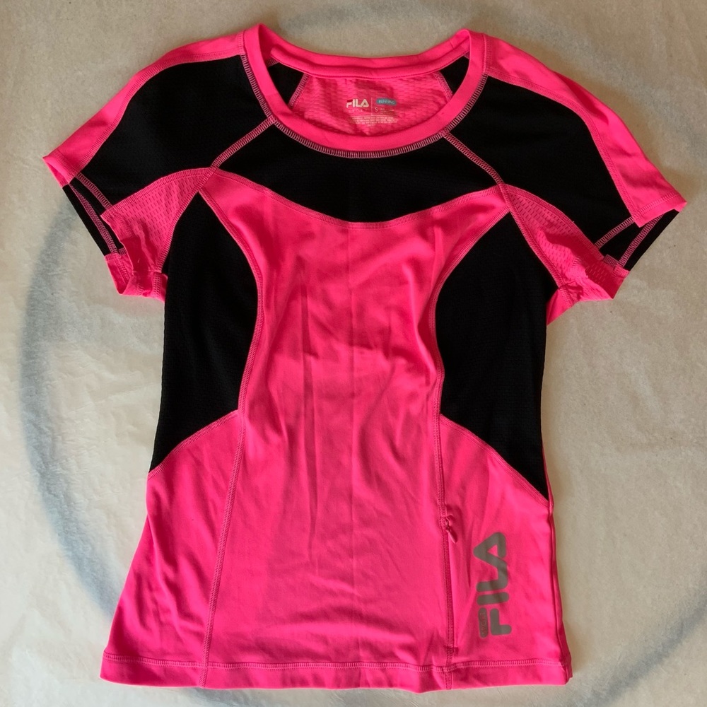 Fila pink athletic shirt